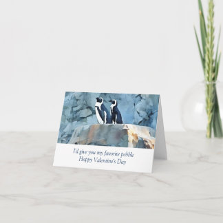 Penguin Valentine's Day Card
