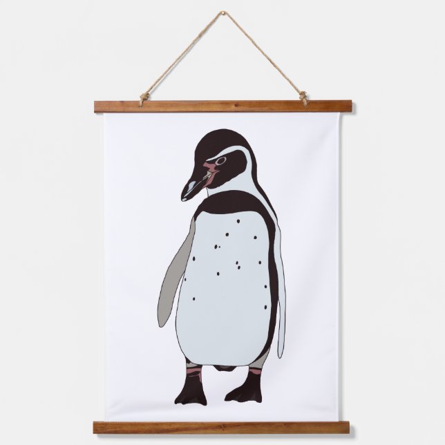 Penguin wall hanging tapestry (Front)