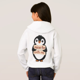 Penguin Welcome Sign: nice to meet with me