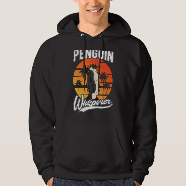 Penguin Whisperer Hoodie (Front)