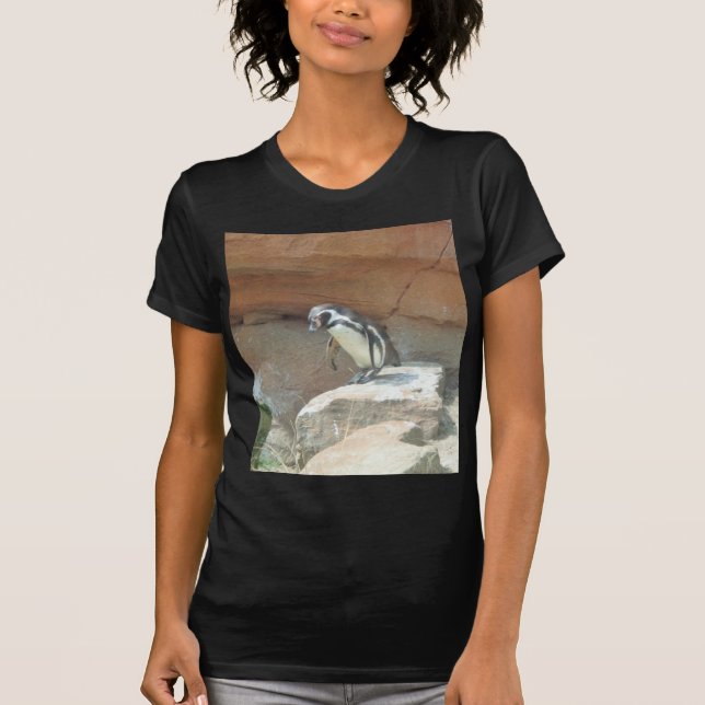 Penguin, Wildlife, Animal, Wild Bird, Zoo, Summer T-Shirt (Front)