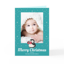 Penguin Winter Holiday Creating Memories Photo