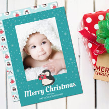 Penguin Winter Holiday Creating Memories Photo