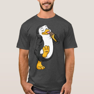 Penguin with an ice cream cone T-Shirt