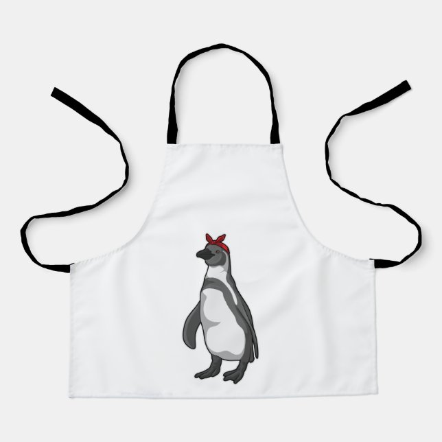 Penguin with Bandanna Apron (Front)