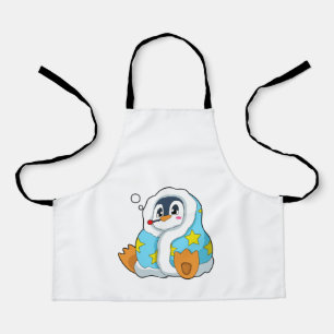 Penguin with Clinical thermometer Apron