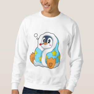 Penguin with Clinical thermometer Sweatshirt