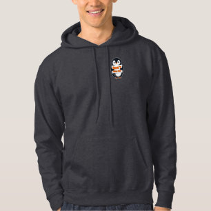 Penguin with Don't Miss Out Sign Hoodie