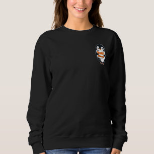 Penguin with Don't Miss Out Sign Sweatshirt