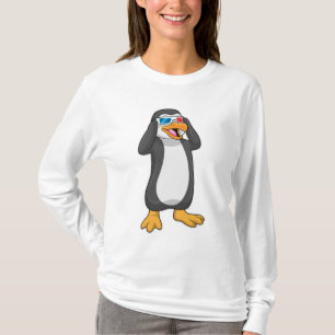 Penguin with Glasses T-Shirt
