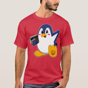 Penguin with Gun T-Shirt