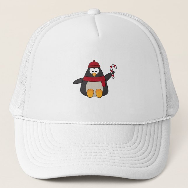 Penguin with Hat & Scarf (Front)
