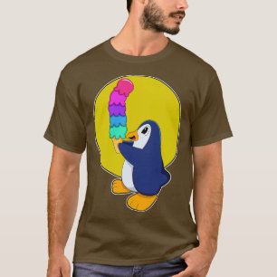 Penguin with Ice cream T-Shirt