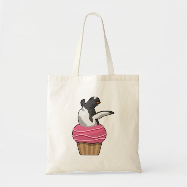 Penguin with Muffin Tote Bag (Front)