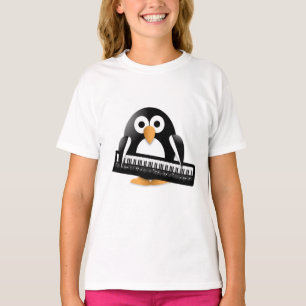 Penguin with piano T-Shirt