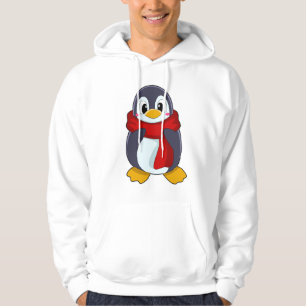 Penguin with Scarf Hoodie