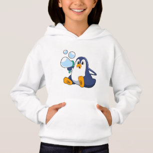 Penguin with Soap bubbles.PNG