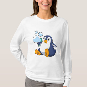 Penguin with Soap bubbles.PNG T-Shirt