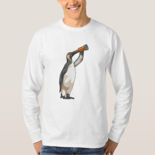 Penguin with Telescope T-Shirt
