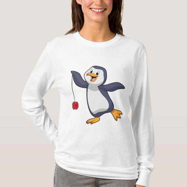 Penguin with Yo-Yo T-Shirt (Front)