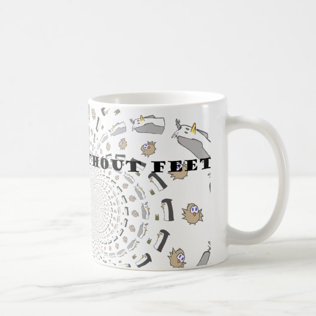 Penguin Without Feet Coffee Mug (Right)