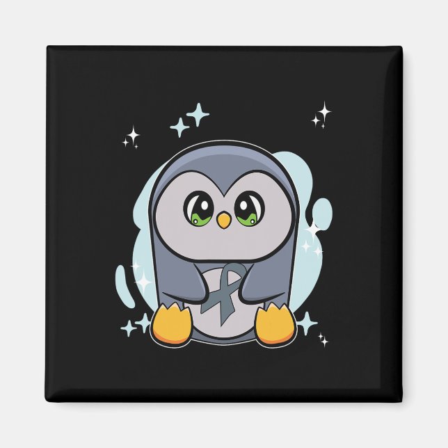 Penguin World Dyslexia Awareness  Magnet (Front)