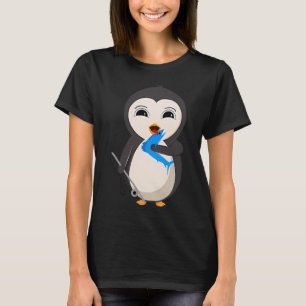 Penguina - fishing with rod T-Shirt