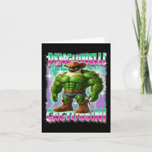 Penguinelli-cactussini Italian-brainrot Penguin Ca Card
