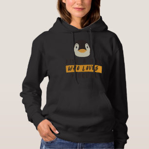 Penguinfor Girls Just A Girl Who Loves Penguins Hoodie