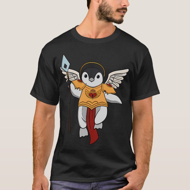 Penguinius the Beloved T-Shirt (Front)