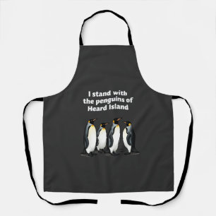 Penguins Against Tariffs Anti Trump Garden Flag   Apron