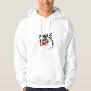 Penguins Against Trump Anti Trump USA Hoodie