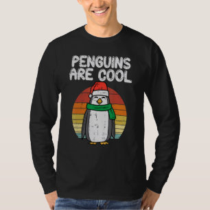 Penguins Are Cool  Animal Christmas Xmas Men Women T-Shirt