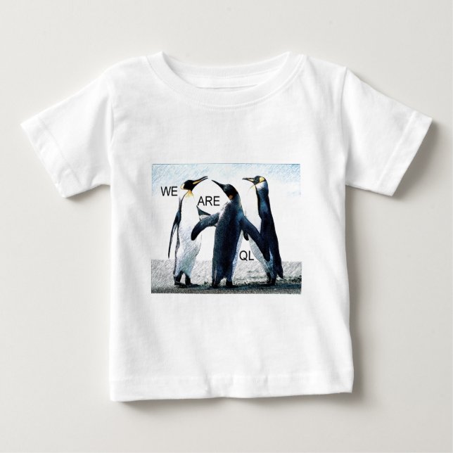 penguins baby T-Shirt (Front)