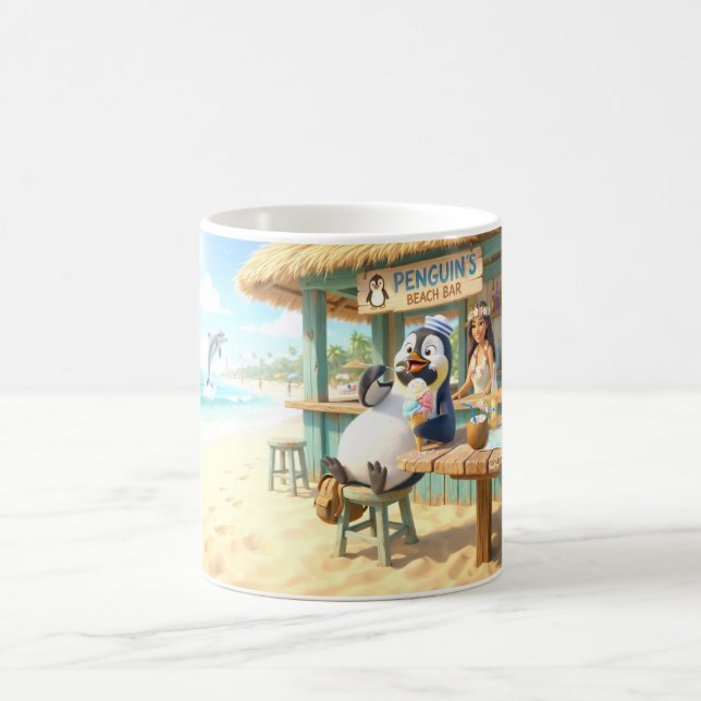 Penguin's Beach Bar Coffee Mug (Center)