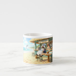 Penguin's Beach Bar Espresso Cup
