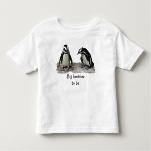 Penguins Big Brother to Be Toddler T-Shirt