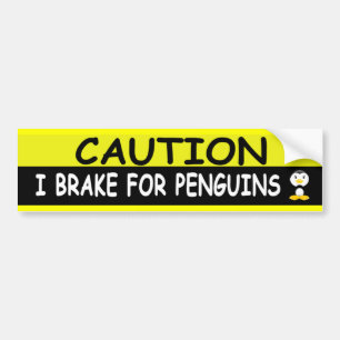 PENGUINS BUMPER STICKER