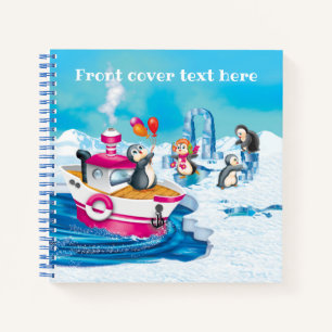 penguins in Antarctica Notebook
