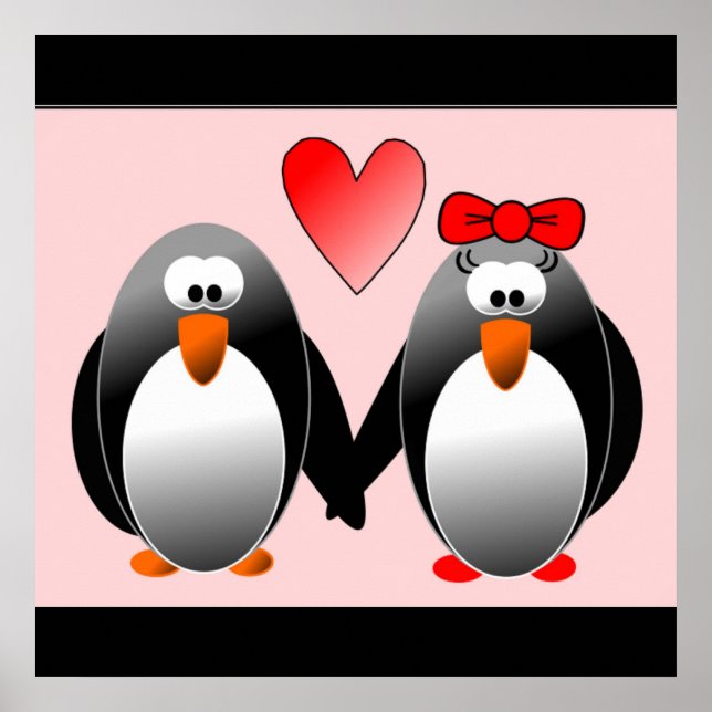 PENGUINS IN LOVE POSTER (Front)