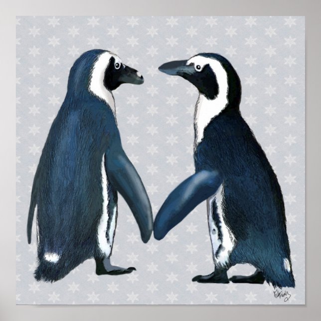 Penguins In Love Poster (Front)