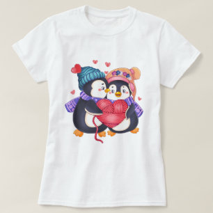 Penguins in Love T-Shirt