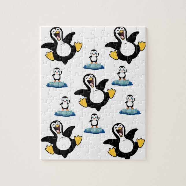 Penguins Jigsaw Puzzle (Vertical)