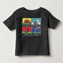 Penguins, Lion, Deer, Monkey Shirt Personalise