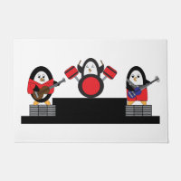 Penguins Music Band Rock and Roll