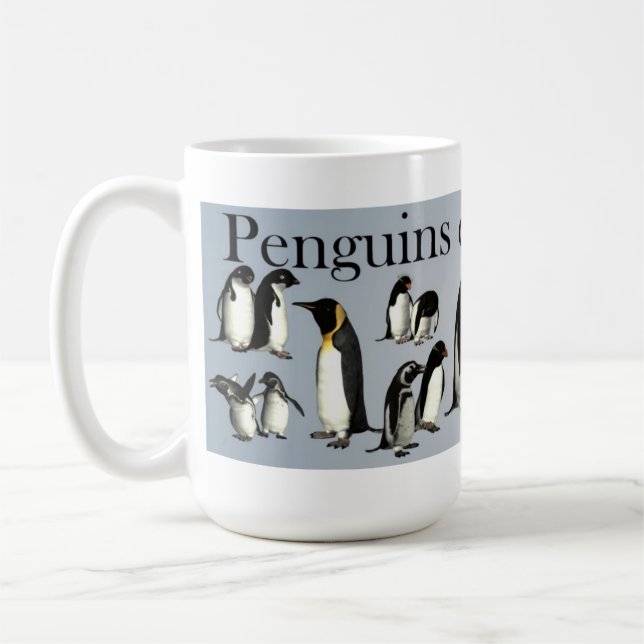 Penguins of the World Mug (Left)