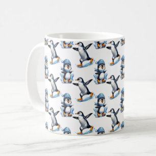 Penguins Pattern Design Coffee Mug