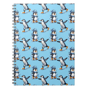 Penguins Pattern Design Notebook