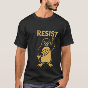 Penguins Resist Shirt, Flippers Up T-shirt, Heard T-Shirt