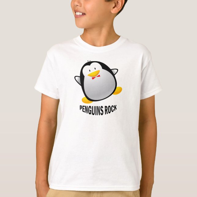 PENGUINS ROCK T-Shirt (Front)